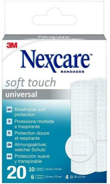 Nexcare Soft Touch Universal Strips 3 Größen