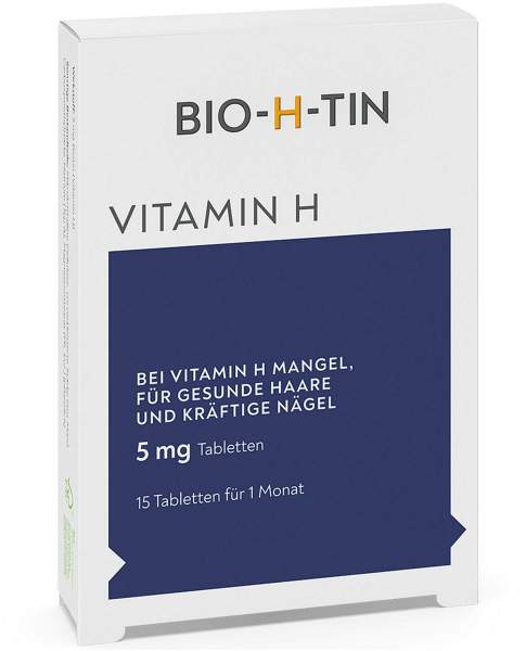 Bio-H-Tin Vitamin H 5 mg 15 Tabletten