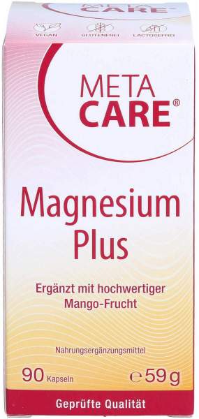 Meta Care Magnesium Plus Kapseln 90 Stück