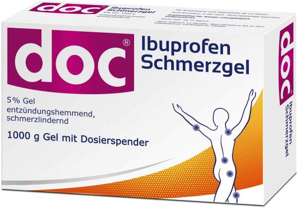 Doc Ibuprofen Schmerzgel im Spender 1 KG