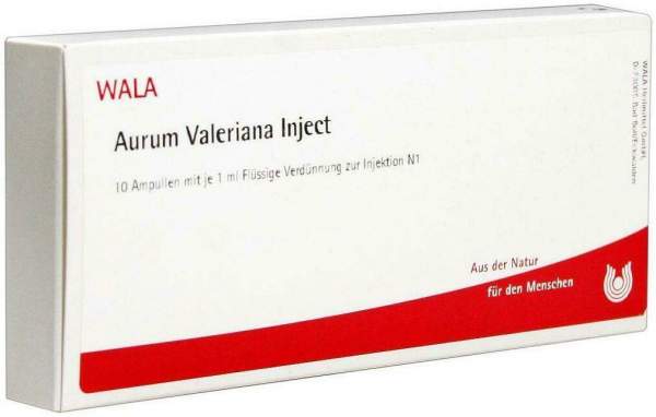 Wala Aurum Valeriana Inject 10 X 1 Ampullen