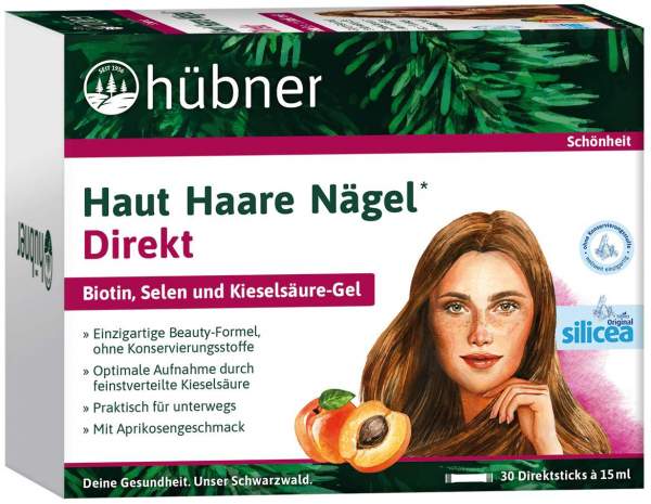 Hübner Haut Haare Nägel Direkt Aprikose 30 x 15 ml