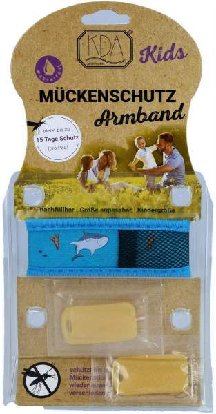 Mückenschutz Armband Kinder Hai 1 Stück