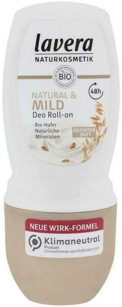 Lavera Deodorant Roll-On Natural &amp; Mild 50 ml