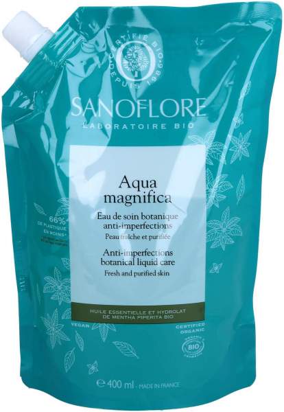 Sanoflore Aqua Magnifica Klärendes Tonic Refill 400 ml