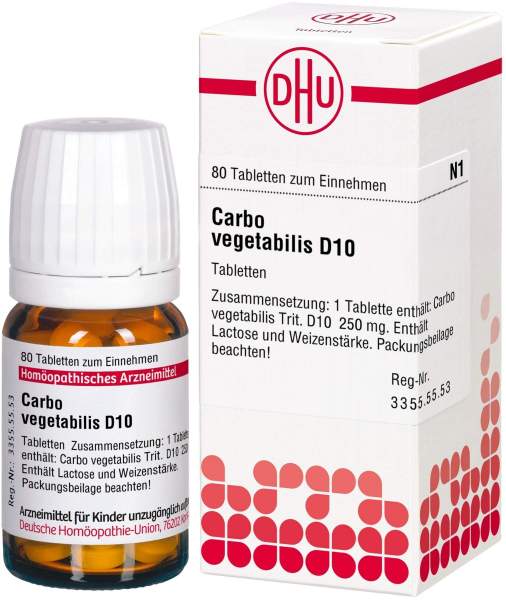 Carbo Vegetabilis D 10 Tabletten