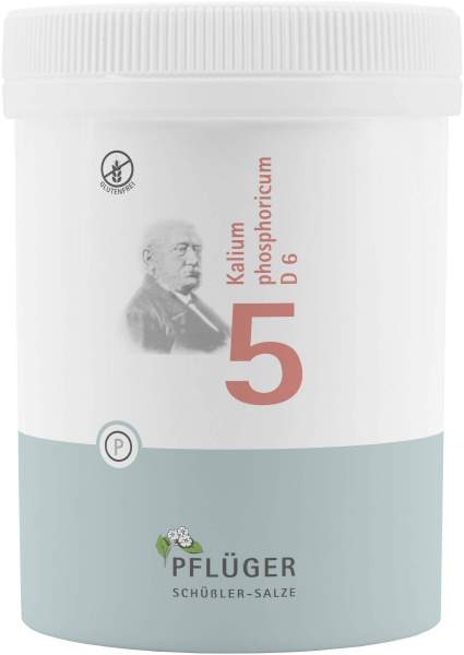 Biochemie Pflüger 5 Kalium phosphoricum D6 1000 Tabletten