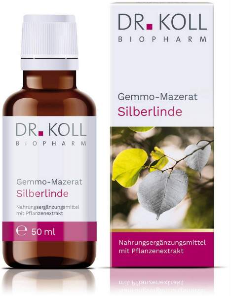 Gemmo Mazerat Silberlinde Dr.Koll Tilia Tomentosa 50 ml