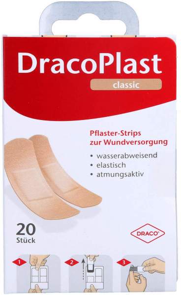 Dracoplast Classic Pflasterstrips 20 Stück