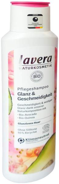 Lavera Pflegeshampoo Glanz &amp; Geschmeidigkeit 250 ml