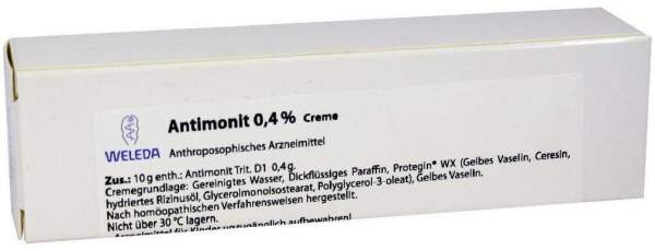 Weleda Antimonit 0,4% 25 g Creme