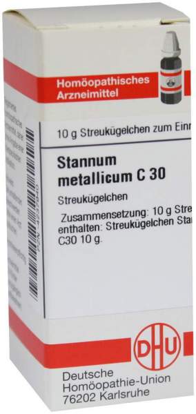 DHU Stannum Metallicum C30 10 g Globuli