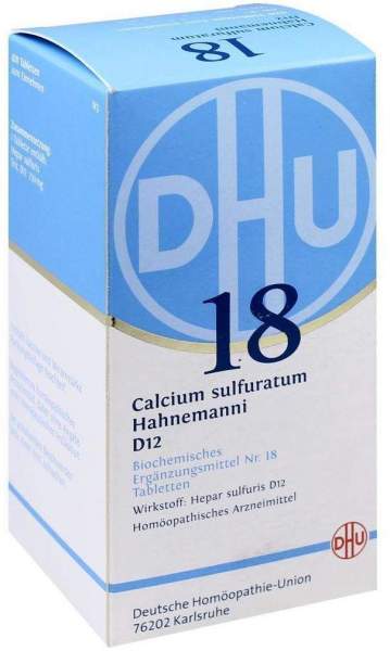 Biochemie Dhu 18 Calcium Sulfuratum D12 420 Tabletten