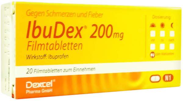 Ibudex 200 mg Filmtabletten 20 Filmtabletten