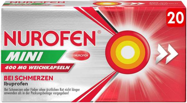 Nurofen Mini 400 mg 20 Weichkapseln