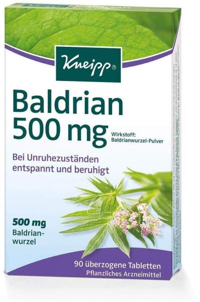 Kneipp Baldrian 500 90 Filmtabletten