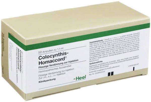 Colocynthis Homaccord Ampullen 50 Ampullen