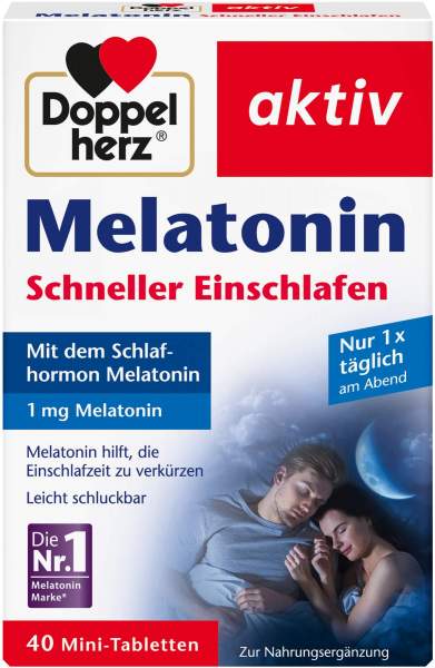 Doppelherz Melatonin 40 Tabletten