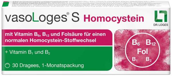 Vasologes S Homocystein 30 Dragees