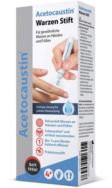 Acetocaustin Stift gegen Warzen 3 ml