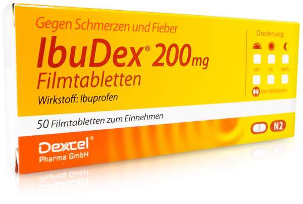 Ibudex 200 mg Filmtabletten 50 Filmtabletten