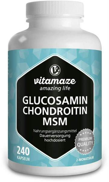 Glucosamin Chondroitin Msm Vitamin C 240 Kapseln