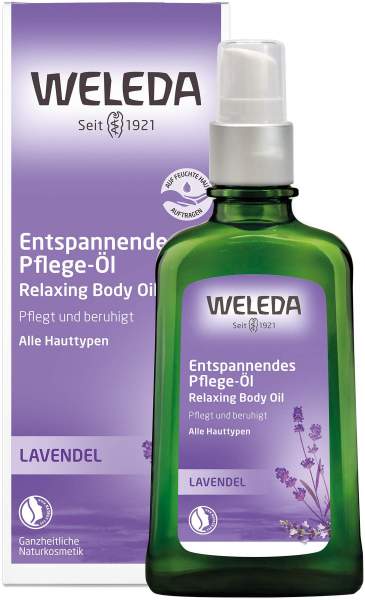 Weleda Lavendel Entspannendes Pflege Öl 100 ml