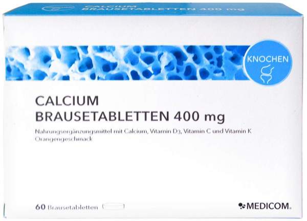 Calcium Brausetabletten 400 mg 60 Stück