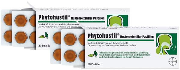 Phytohustil Hustenreizstiller Pastillen 2 x 20 Pastillen