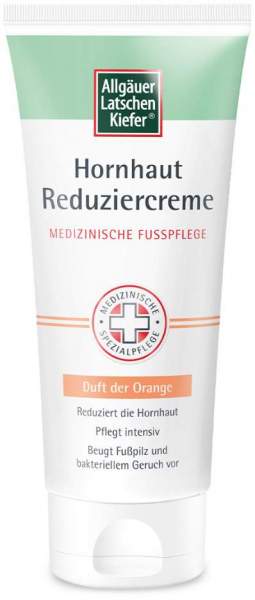 Allgäuer Latschenkiefer Hornhaut Reduziercreme Orange 100 ml