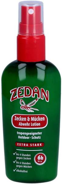 Zedan Outdoor Zecken &amp; Mücken Abwehr 100 ml Lotion