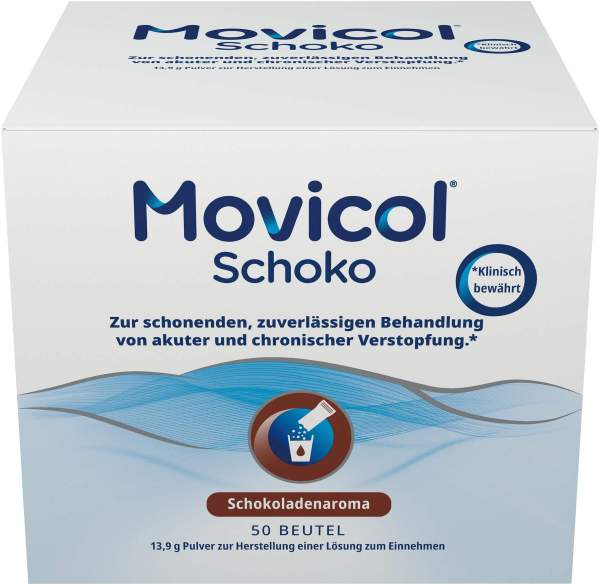 Movicol Schoko Plv.Z.Her.E.Lsg.Z.Einnehmen 50 Stück