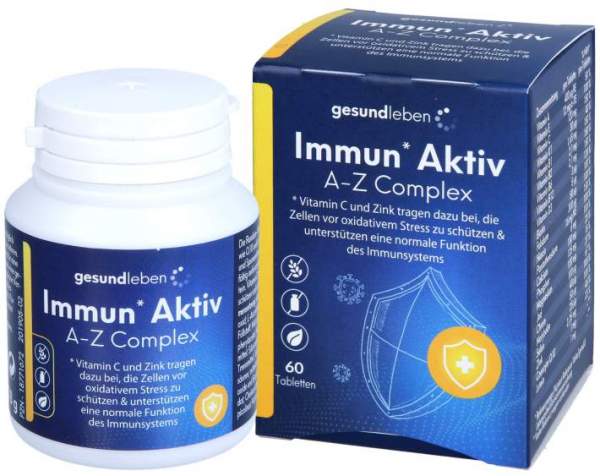 Gesund Leben Immun Aktiv A-Z Complex Tabletten 60 Stück