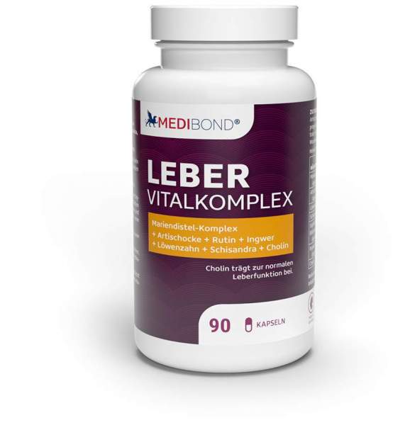 Leber Vitalkomplex Medibond 90 Kapseln
