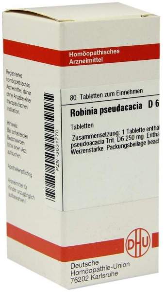 Robinia Pseudacacia D 6 80 Tabletten