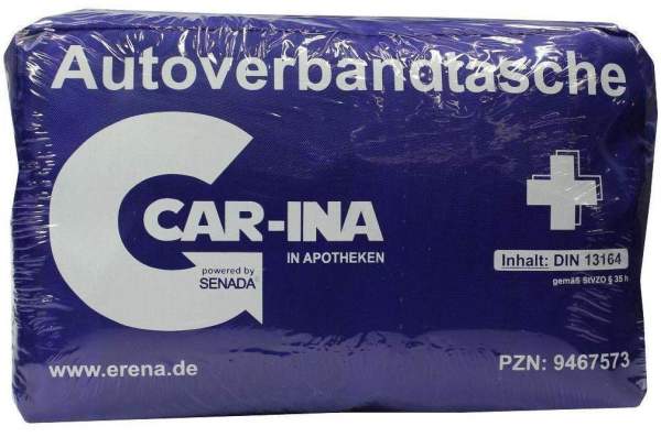 Senada Car-Ina Autoverbandtasche Blau 1 Stück