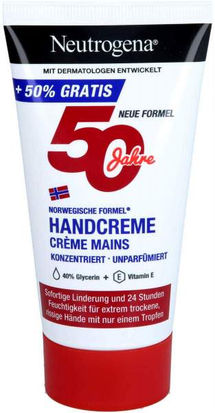 Neutrogene Norweg.Formel Konzentr.Handcreme Unparfürmiert 75ml