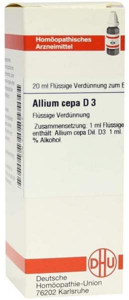 Dhu Allium Cepa D3 Dilution