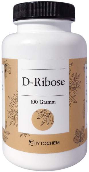 D-Ribose Pulver 100 G