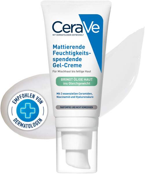 CeraVe Mattierende Feuchtigkeitsspendende Gel-Creme 52 ml