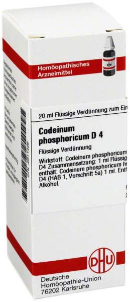 Codein Phosphoricum D 4 Dilution