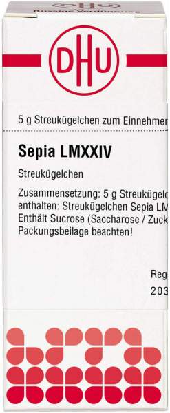 Sepia Lm Xxiv Globuli 5 G