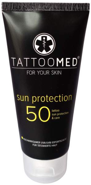 Tattoomed Sun Protection Creme Lsf 50 100 ml