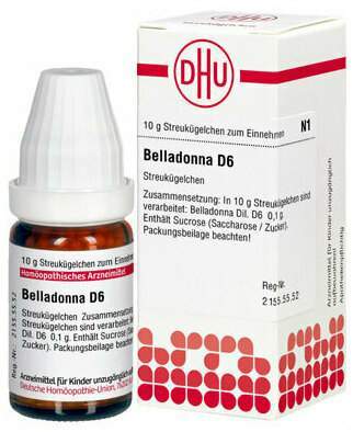 Dhu Belladonna D6 10 G Globuli