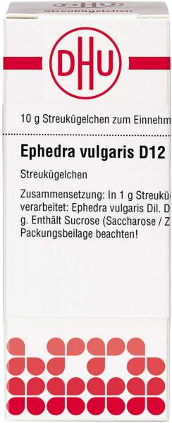Ephedra vulgaris D 12 Globuli 10 g