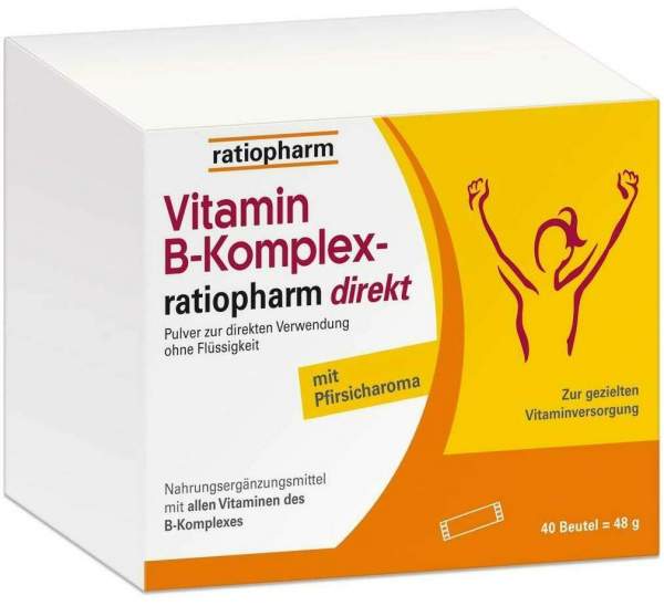 Vitamin B Komplex ratiopharm direkt 40 Beutel