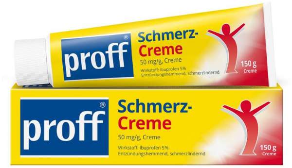 Proff Schmerzcreme 5% 150 g
