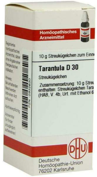 DHU Tarantula D30 10 g Globuli