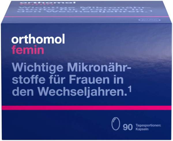 Orthomol Femin Kapseln 90 Tagesportionen