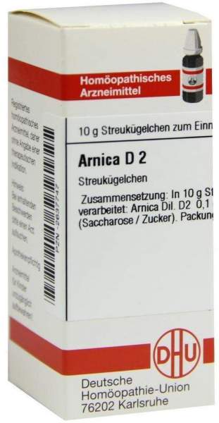 Dhu Arnica D2 10 G Globuli